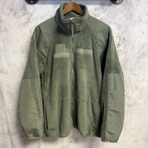 Military Other - Gen III Fleece Jacket Mens Large Regular 26x27 Polartec Green Military Zip